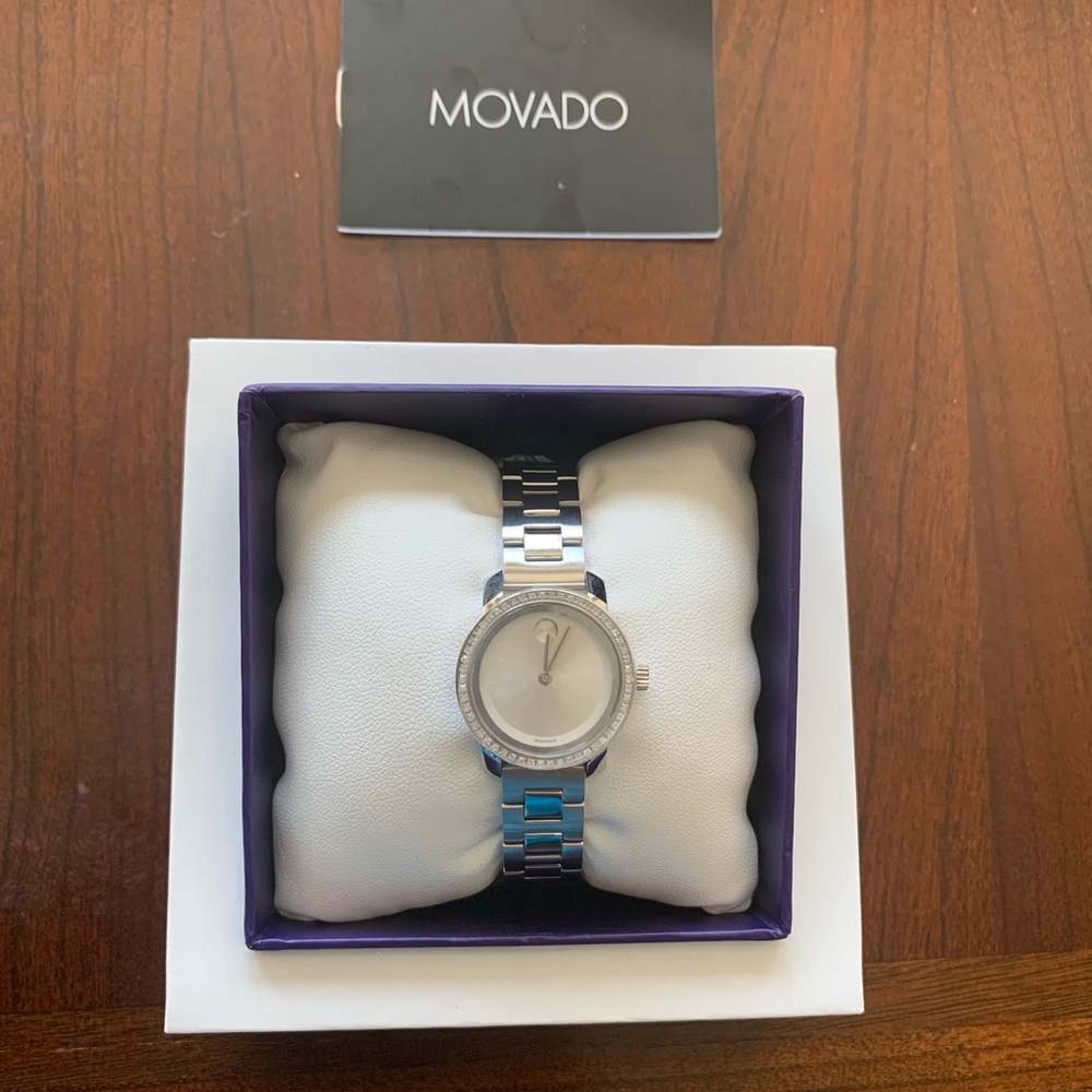 MOVADO Women’s Swiss Bold Diamond Watch